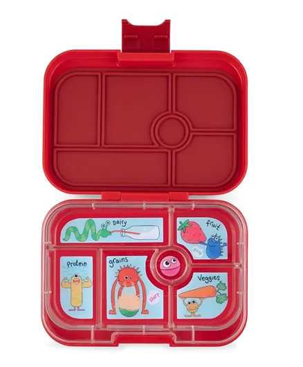 Yumbox Wow 6 Compartment Lunchbox - Red