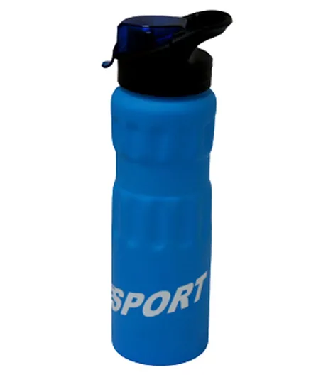 Sarvah Sports Bottle Metal With Flap Blue - 750ml