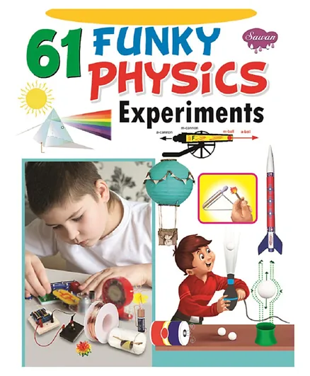 Sawan 61 Funky Physics Experiments Knowledge Book - English