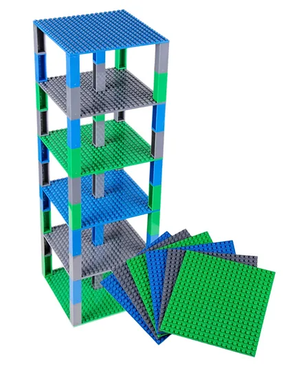 Strictly Briks Tower Multi Color - 56 Pieces
