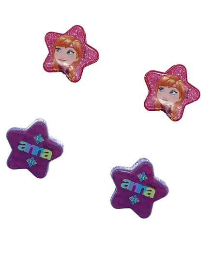 Disney Frozen Ear Clip Set of 2 - Pink & Purple