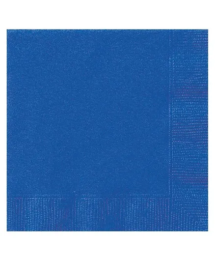 Unique Royal Blue Luncheon Napkin - Pack of 20