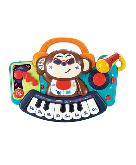 Fab N Funky Dj Monkey Keyboard -Multicolor