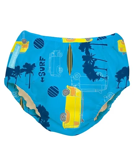 Charlie Banana Reusable Swim Diaper Malibu Small  - Blue
