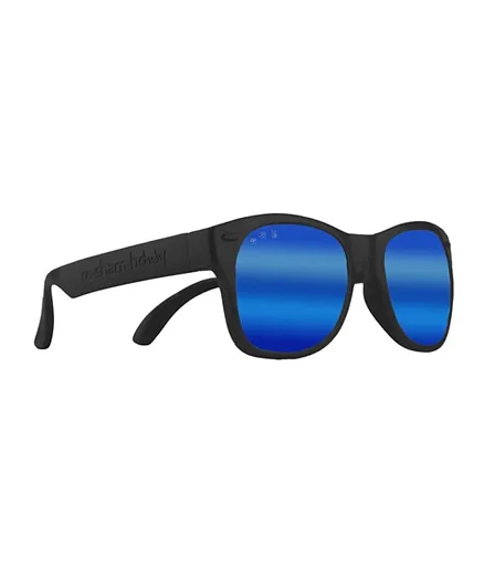نظارة شمس للأطفال من رو شام بو السوداء - أزرق معكوسة
