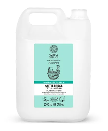 Wilda Siberica ControLLed Organic Antistress Pet Shampoo 5000mL