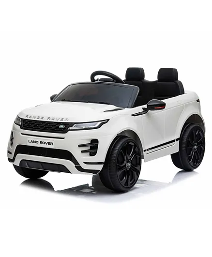 Range Rover Licensed Battery Operated Ride On with Remote control - White