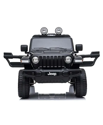 Jeep Licensed Battery Operated Ride On with Remote control - Black