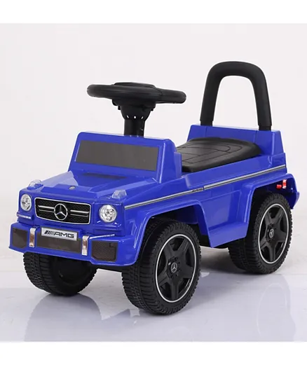 Mercedes Manual Push Ride On - Blue
