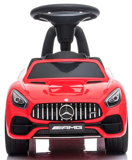 Mercedes Manual Push Ride On - Red