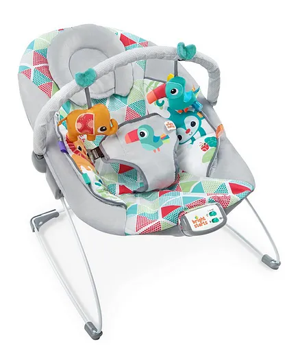 Bright Starts Toucan Tango Bouncer - Grey