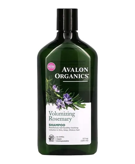 AVALON Organics Volumizing Rosemary Shampoo - 325mL