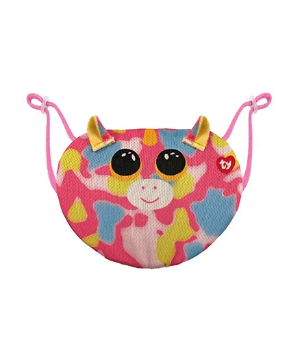 TY Kids Face Mask Unicorn Fantasia - Multicolor