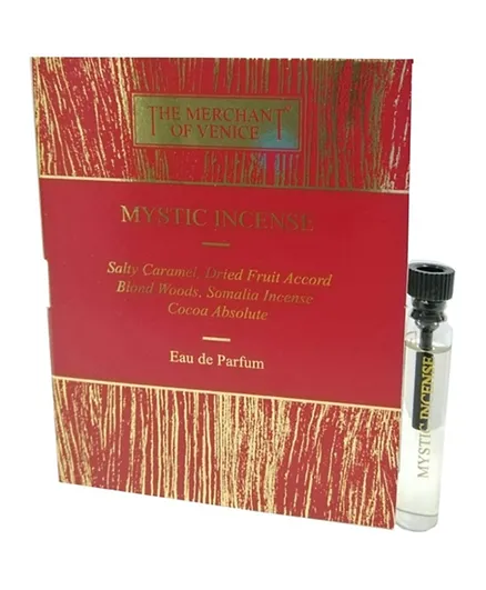 The Merchant Of Venice Mystic Incense Unisex EDP Vial - 2mL