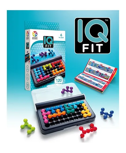 Smart Games IQ Fit Pocket Board Game - Multi Color