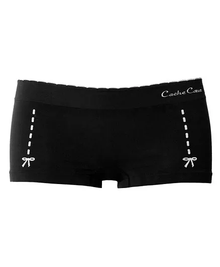 Cache Coeur Maternity Shorts Illusion - Black