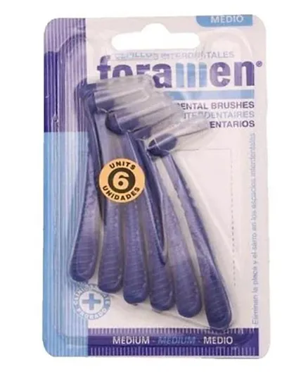 FORAMEN Interdental Brush Curve Medium - Pack of 6