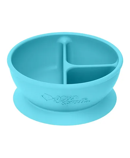 Green Sprouts Learning Bowl - Blue