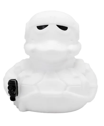 Lilalu Star Propper Rubber Duck Bath Toy - White