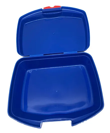 علبة غداء بلاستيكية فيفا 2022 فرنسا - أزرق 500 مل