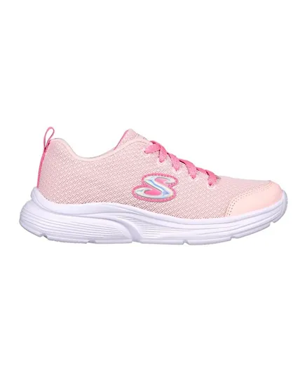 Skechers Wavy Lites Shoes - Light Pink