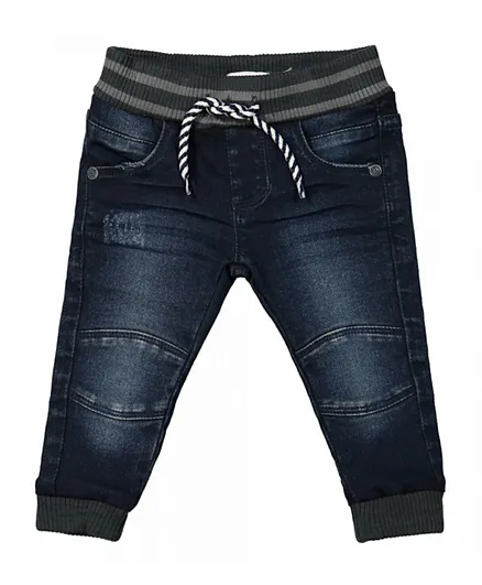 Dirkje Drawstring Jeans - Blue