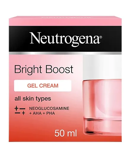 Neutrogena Gel Cream, Bright Boost - 50ml