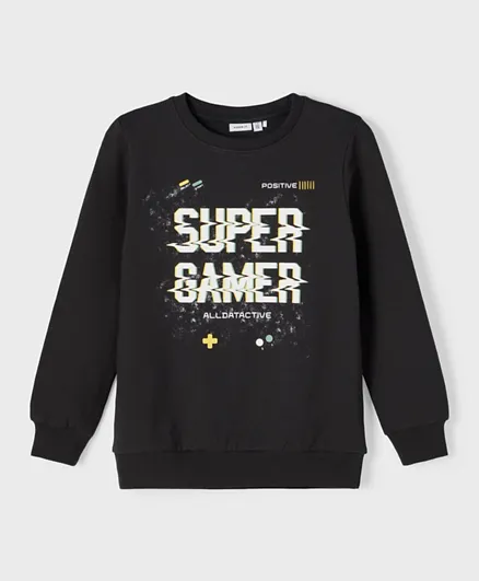 Name It Gaming Sweatshirt - Black