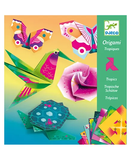 Djeco Small Gifts Origami Tropics