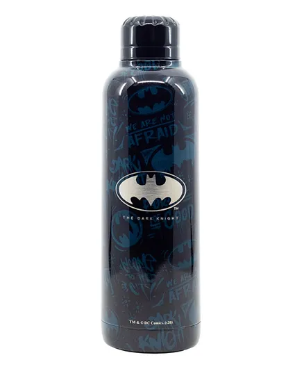 Stor Batman Symbol Insulated Stainless Steel Bottle - 515mL