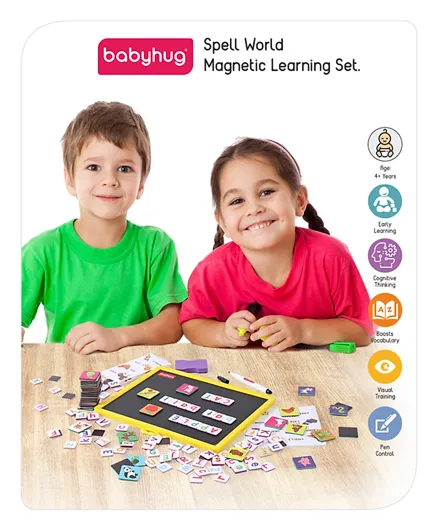 Babyhug Spell World Magnetic Learning Set - 150 Pieces