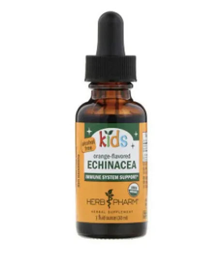 Herb Pharm Kids Echinacea Orange Flavoured Liquid Extract - 30 mL