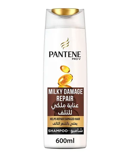 Pantene Pro V Milky Damage Repair Shampoo - 600mL