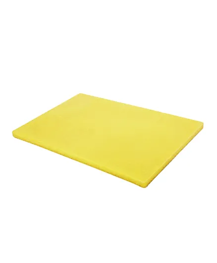 Kitchen Master Plastic Chopping Board - Yellow
