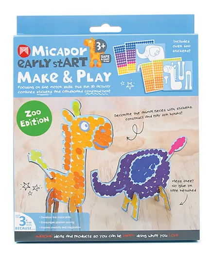 Micador Early Start Make & Play Dinosaur Edition - Multicolor