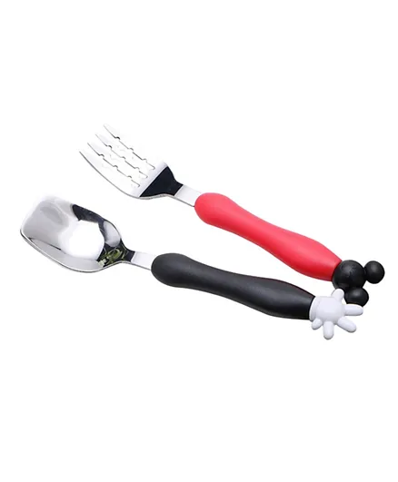 Highland Mickey Mouse Kid's Cutlery Set - 2 Pieces