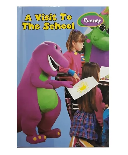 Barney A Visit To School Book - English