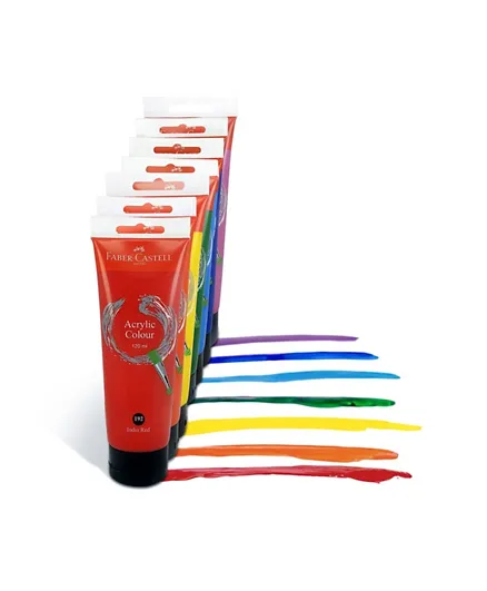 Faber Castell Acrylic Color Tube Coral - 120mL