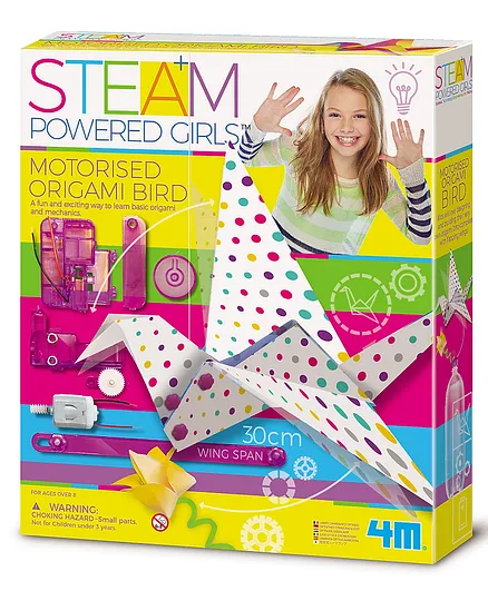 4M Girl Steam  Technorigami Bird - Multicolour