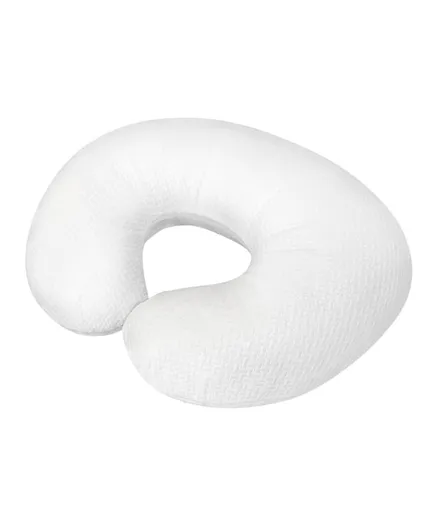 Moon Organic Feeding/Baby Support Pillow - White