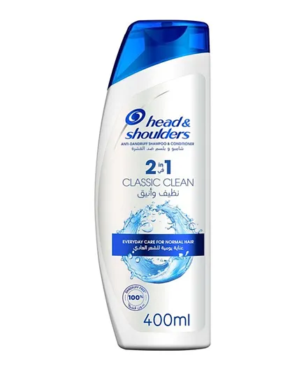 Head & Shoulders Classic Clean 2 in 1 Anti-Dandruff Shampoo - 400ml