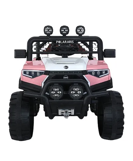 Megastar Ride-On Rechargeable Mirage Jeep SUV Car with Remote Controller - Pink