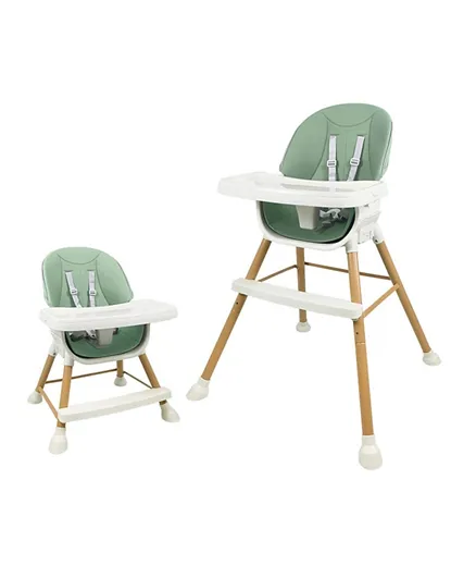 كرسي بيبي قابل لتعديل الارتفاع من فاكتوري برايس - أخضر بحري