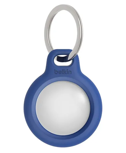Belkin Airtag Secure Holder With Keyring - Blue