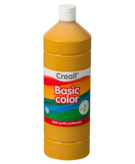 Creall White Poster Color Yellow - 1000mL