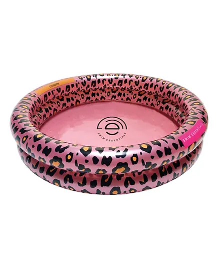 Swim Essentials Printed Baby Pool - Rose Gold Leopard