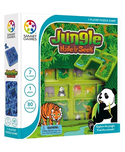 Smart Games Hide & Seek Jungle Board Game - Multi Color