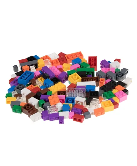 مجموعة مكعبات البناء قوس قزح بـ12 لون من ستريكتلي بريكس - 1008 قطعة
