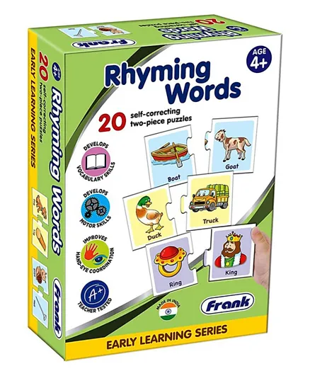 Frank Rhyming Words Puzzle - 40 Pieces