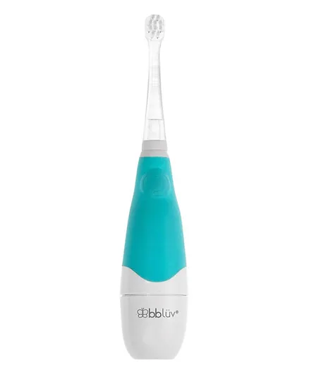 BBLUV Sonik 2 Stage Sonic Toothbrush for Baby & Toddler - Blue & White